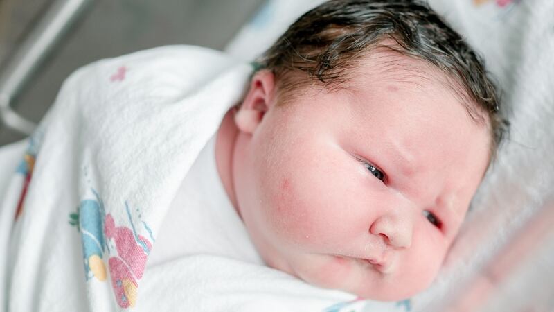 A baby weighing 13.2 pounds was delivered on July 4 in Franklin, TN.