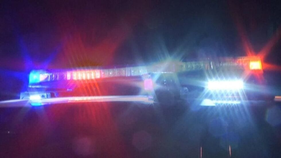 File photo of police lights.