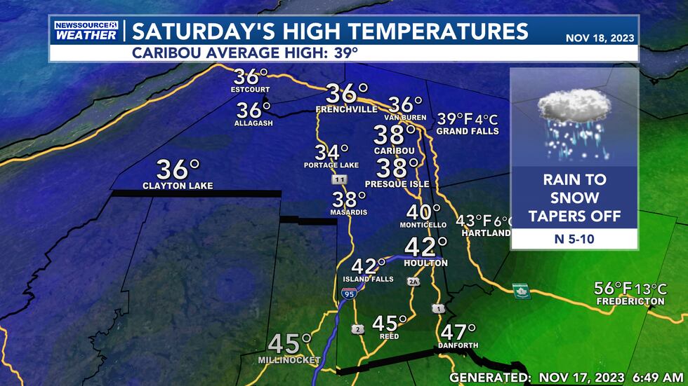 Tomorrow's Highs