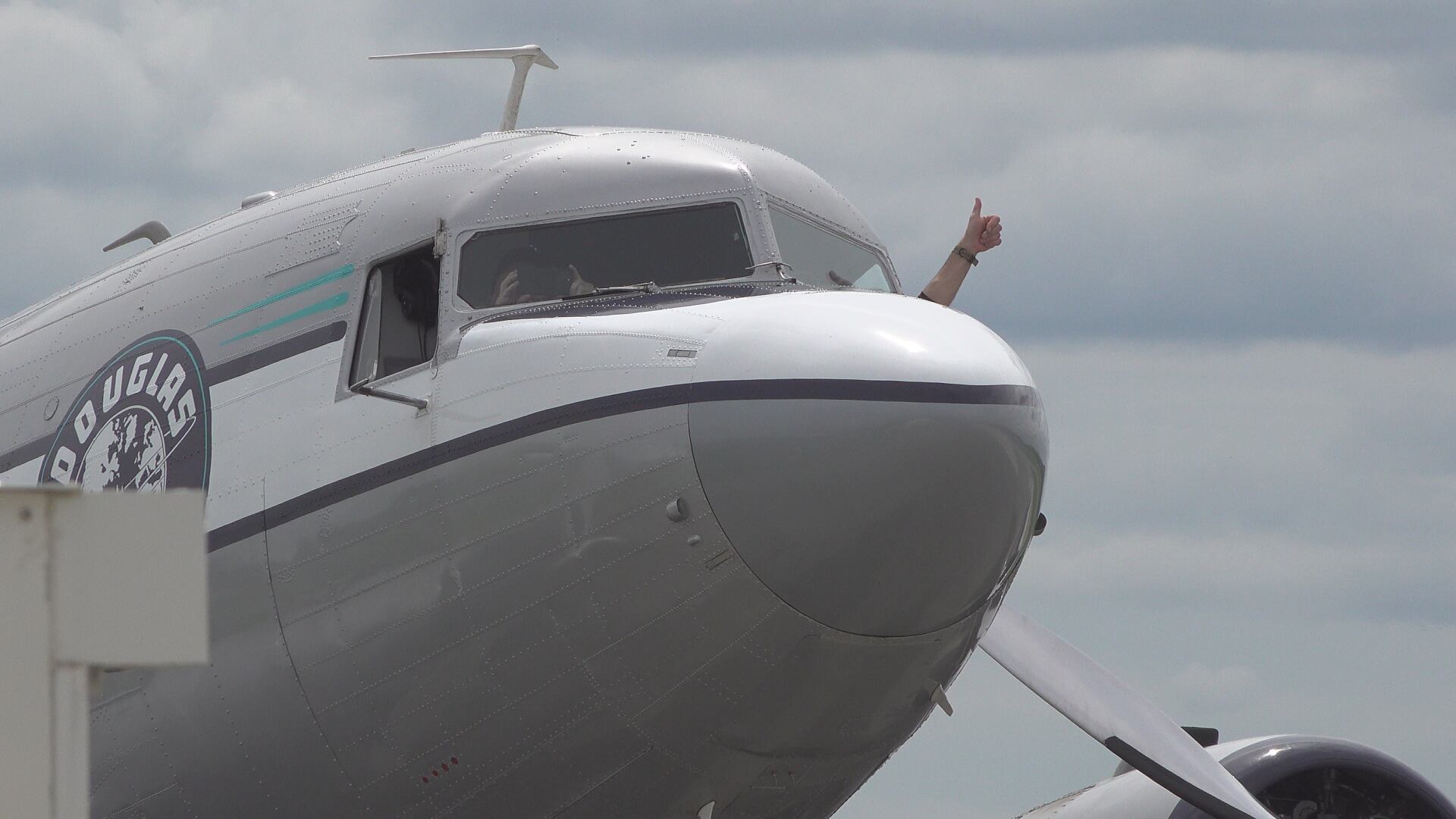 Watching the Planes Land in Presque Isle During the D-Day Re-enactment - Vimarsana News